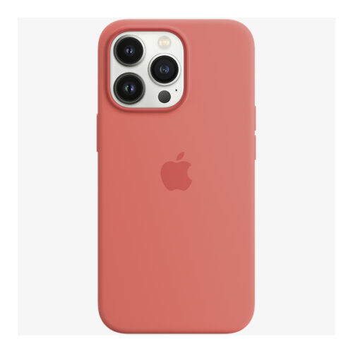 ORIGINAL APPLE SILICONE CASE MAGSAFE IPHONE 13 PRO pomelo pink backcover