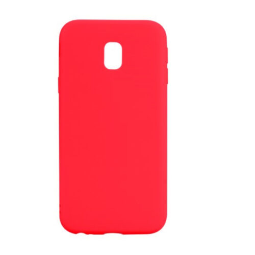SENSO SOFT TOUCH SAMSUNG J7 2018 red backcover