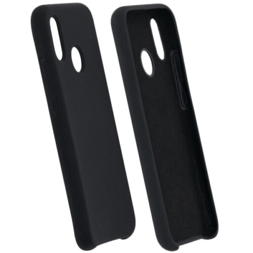 SENSO SMOOTH IPHONE XS MAX black backcover (with hole)