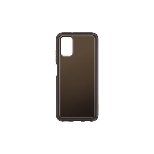 ORIGINAL SAMSUNG SOFT CLEAR COVER A03s black backcover