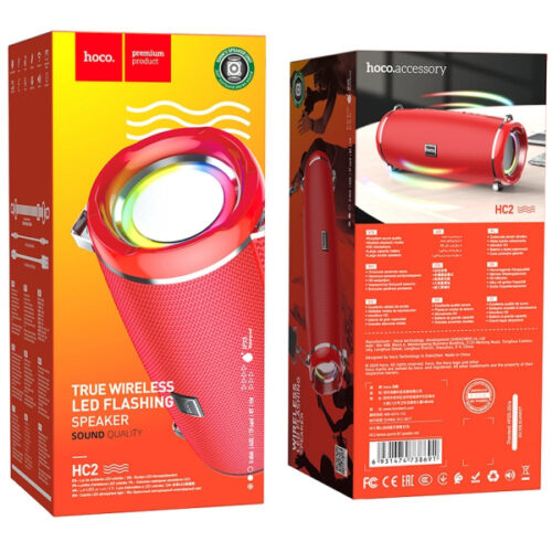 HOCO PORTABLE BLUETOOTH SPEAKER XPRESS SPORTS HC2 red