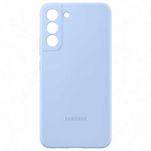 ORIGINAL SAMSUNG SILICONE COVER SAMSUNG S22 PLUS sky blue backcover