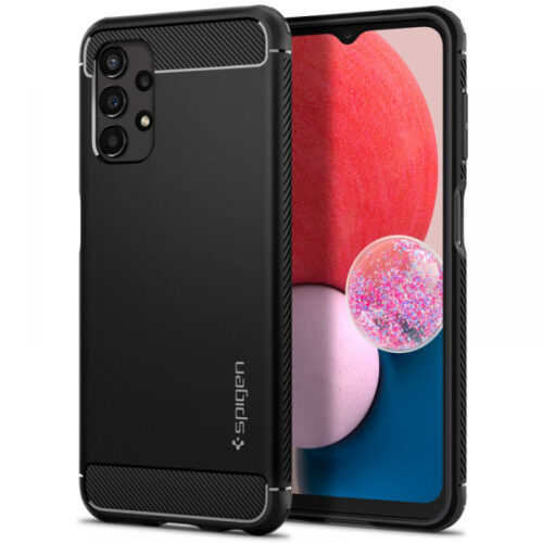 SPIGEN RUGGED ARMOR SAMSUNG A13 4G black backcover