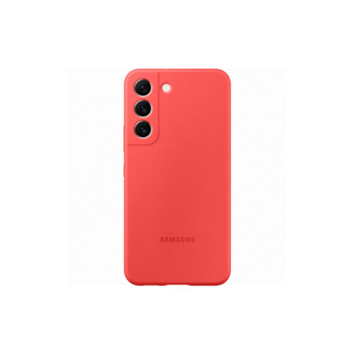 ORIGINAL SAMSUNG SILICONE COVER SAMSUNG S22 Coral backcover