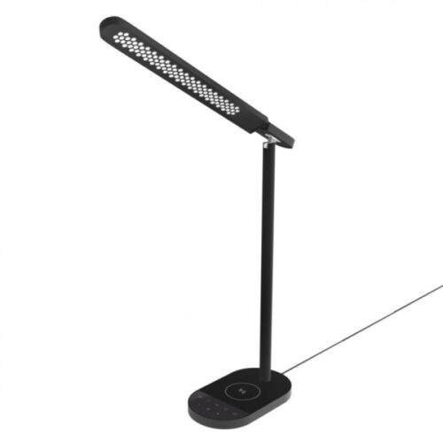 EVELATUS WIRELESS QI DESK LAMP CHARGER black