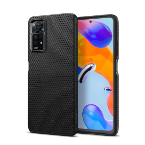 SPIGEN LIQUID AIR XIAOMI REDMI NOTE 11 PRO 5G / REDMI NOTE 11 PRO 4G black backcover