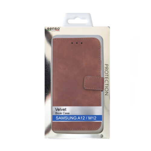 SENSO VELVET BOOK SAMSUNG A03 brown