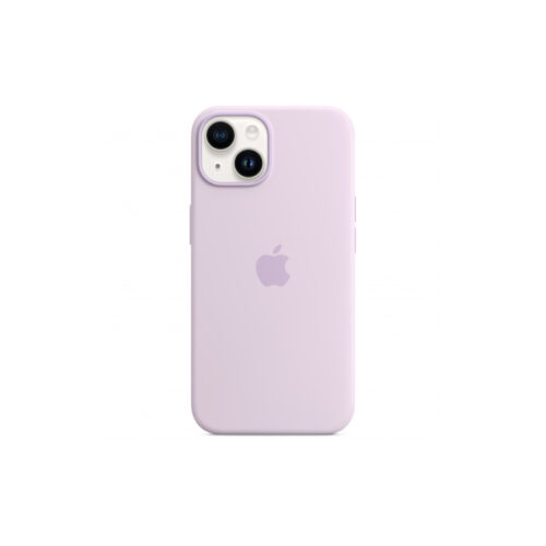 ORIGINAL APPLE SILICONE CASE MAGSAFE IPHONE 14 lilac backcover