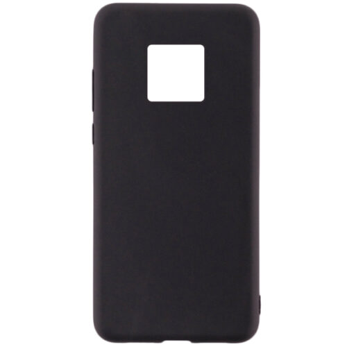 SENSO SOFT TOUCH HUAWEI MATE 20 PRO black backcover