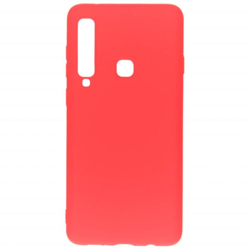 SENSO SOFT TOUCH SAMSUNG A9 2018 red backcover