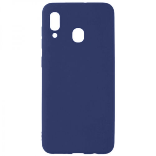 SENSO SOFT TOUCH SAMSUNG A20e blue backcover