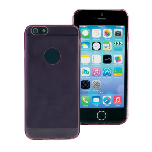 PHONIX THIN TPU + SCREEN PROTECTOR IPHONE 6 PLUS pink backcover outlet