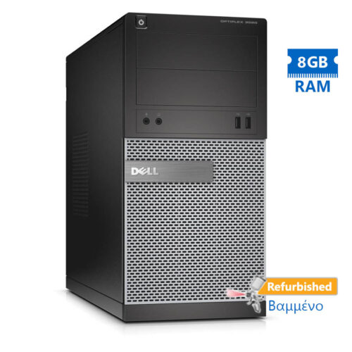 Dell 3020 Tower i3-4130/8GB DDR3/500GB/DVD/Grade A+ Refurbished PC