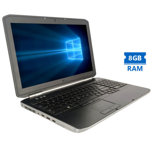 Dell (A-) Latitude E5520 i5-2520M/15.6”/8GB DDR3/500GB/DVD/7P Grade A- Refurbished Laptop