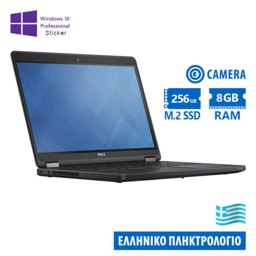 Dell Latitude E5450 i5-5300U/14"/8GB DDR3/256GB SSD/No ODD/Camera/10P Grade A Refurbished Laptop