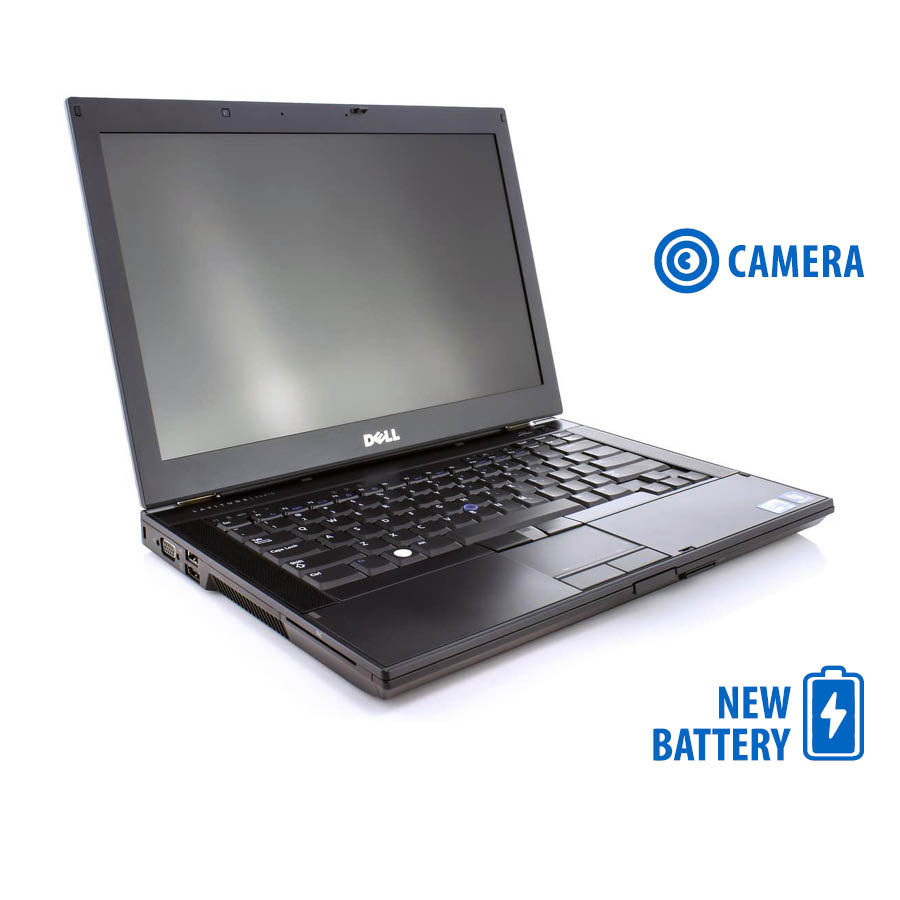 Dell Latitude E6410 i5-560M/14”/4GB DDR3/500GB/DVD/Camera/New Battery/7P Grade A Refurbished Laptop