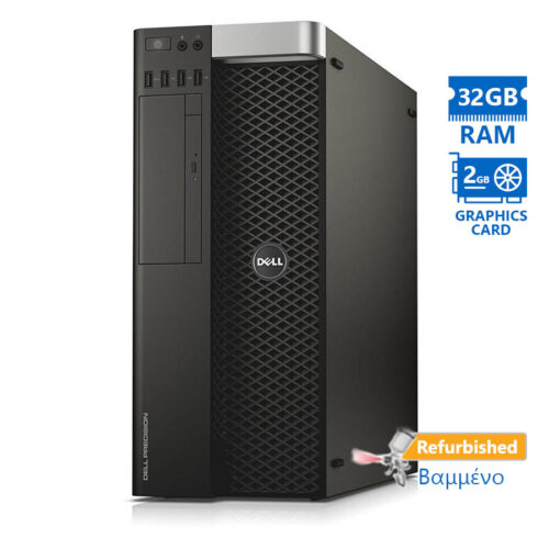 Dell Precision T7600 Tower Xeon E5-2630(8-Cores)/32GB DDR3/1TB/Nvidia 2GB/DVD/Grade A+ Workstation R