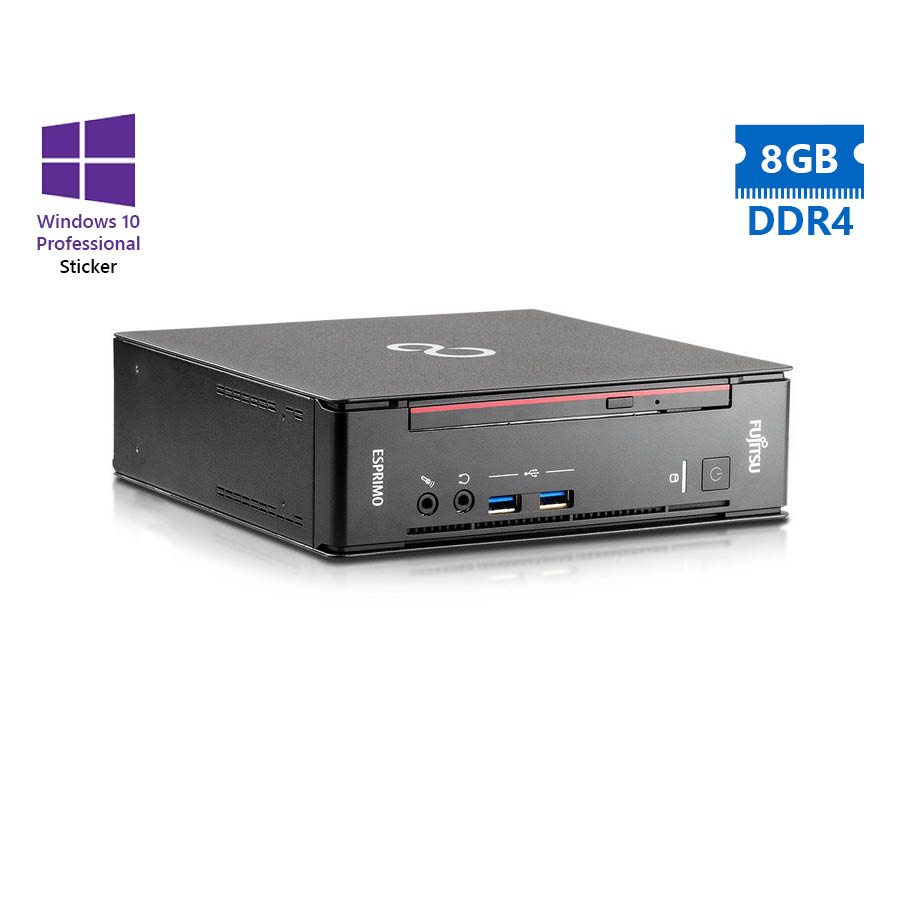 Fujitsu Esprimo Q556 USFF i5-6400T/8GB DDR4/500GB/No ODD/10P Grade B Refurbished PC