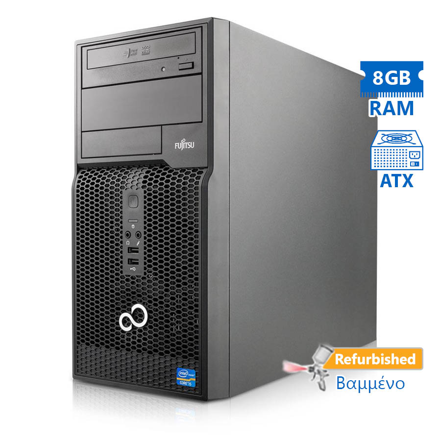 Fujitsu P400 Tower i5-3330/8GB DDR3/500GB/DVD/Grade A+ Refurbished PC