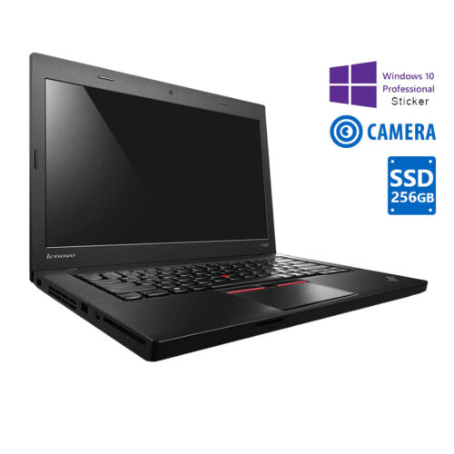 Lenovo (A-) ThinkPad L450 i5-5300U/14”/4GB DDR3/256GB SSD/No ODD/Camera/10P Grade A- Refurbished Lap