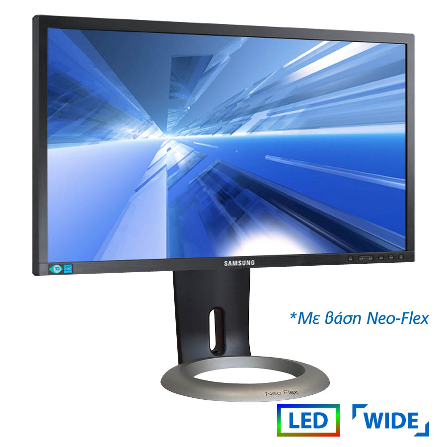 Used (A-) Monitor S22C450 LED/Samsung/22"/1920x1080/Wide/Black/w/Neo-Flex Stand/Grade A-/D-SUB & DVI