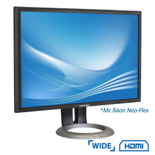Used (A-) Monitor S22E450 TFT/Samsung/22”/1680x1050/Wide/Black/w/Neo-Flex Stand/Grade A-/D-SUB & DVI