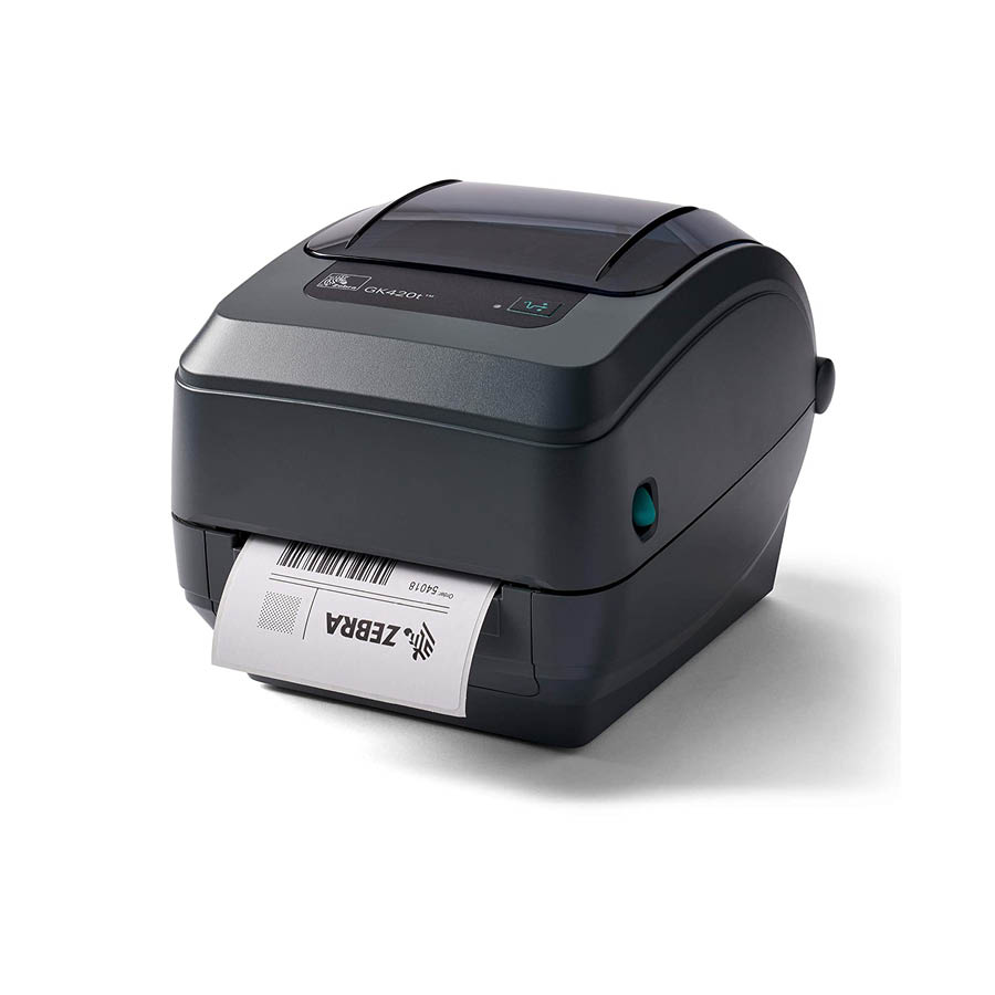 Used Printer Barcode ZEBRA GK420T 203dpi 108mm USB/LAN