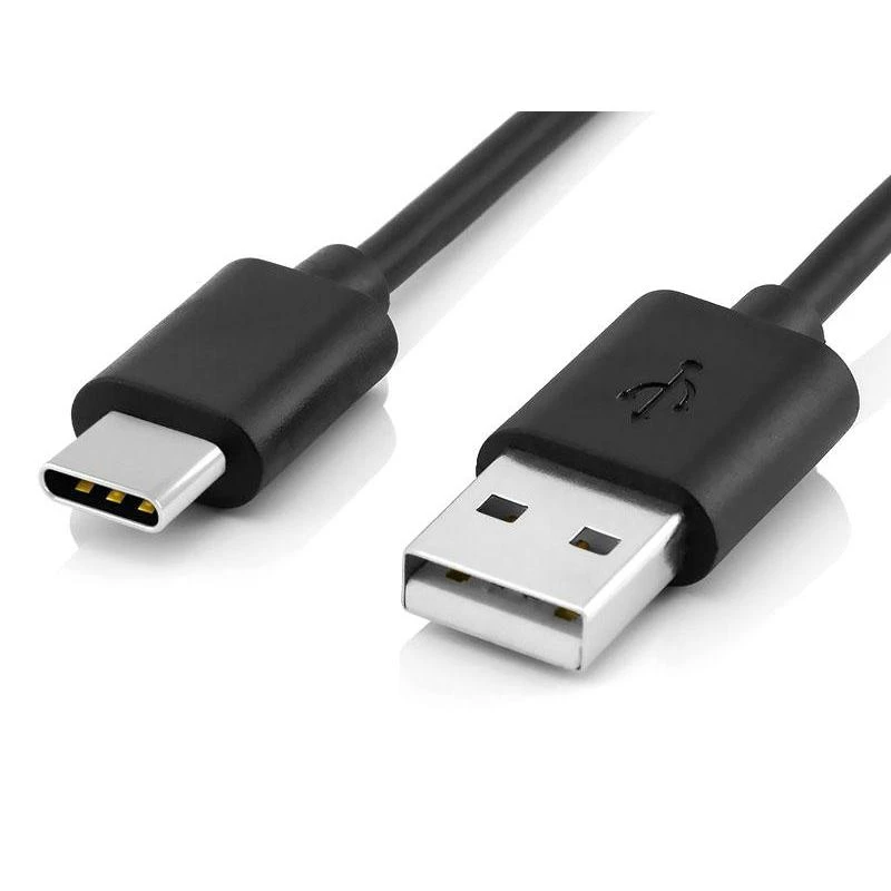 Reekin USB 2.0 Charge Cable USB-C for Nintendo Switch 2 Meter (Black)