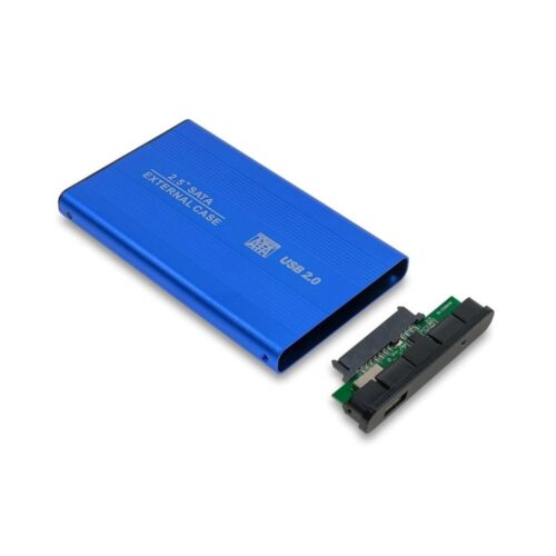 External Case HDD 2.5'' SATA Blue