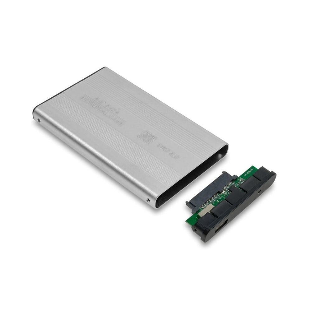 External Case HDD 2.5'' SATA Silver