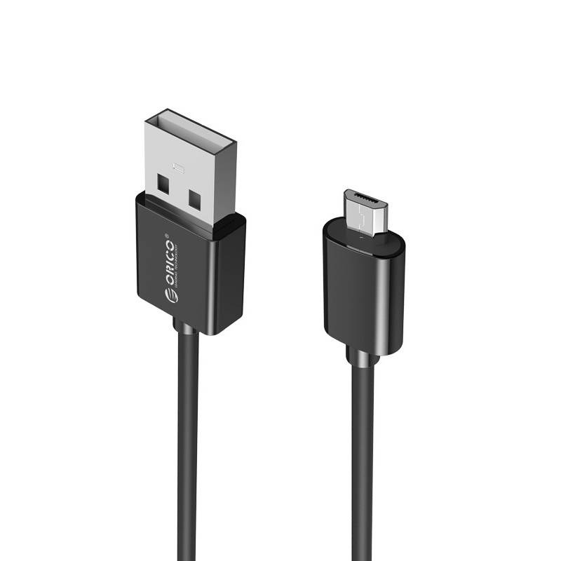 1 meter Micro USB charging cable Fast Charge and data cable - 1m black