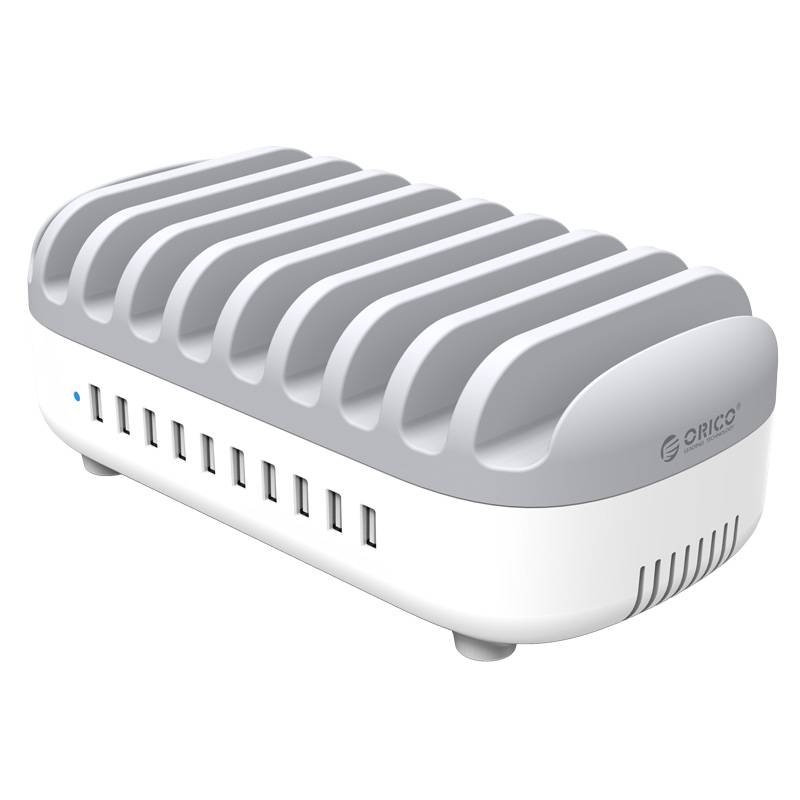 120W Multi charger docking station 10 Port USB charging station