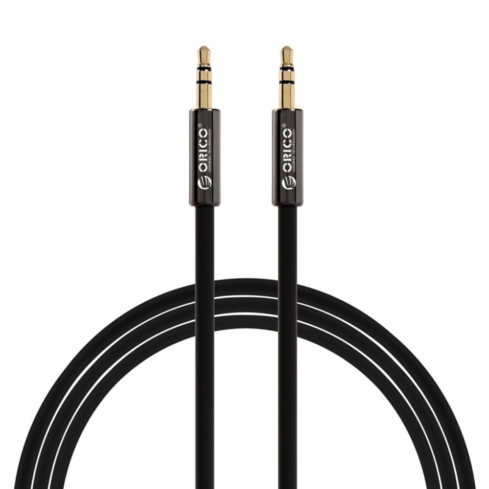 3.5mm male to male AUX cable - 1 meter