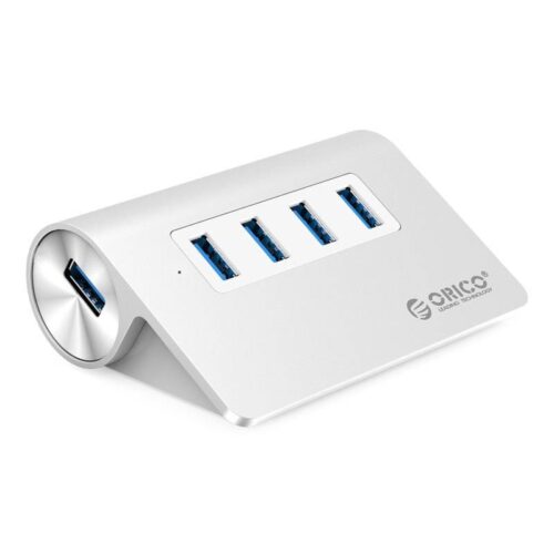 4 Port USB 3.0 Hub Aluminum 5Gbps