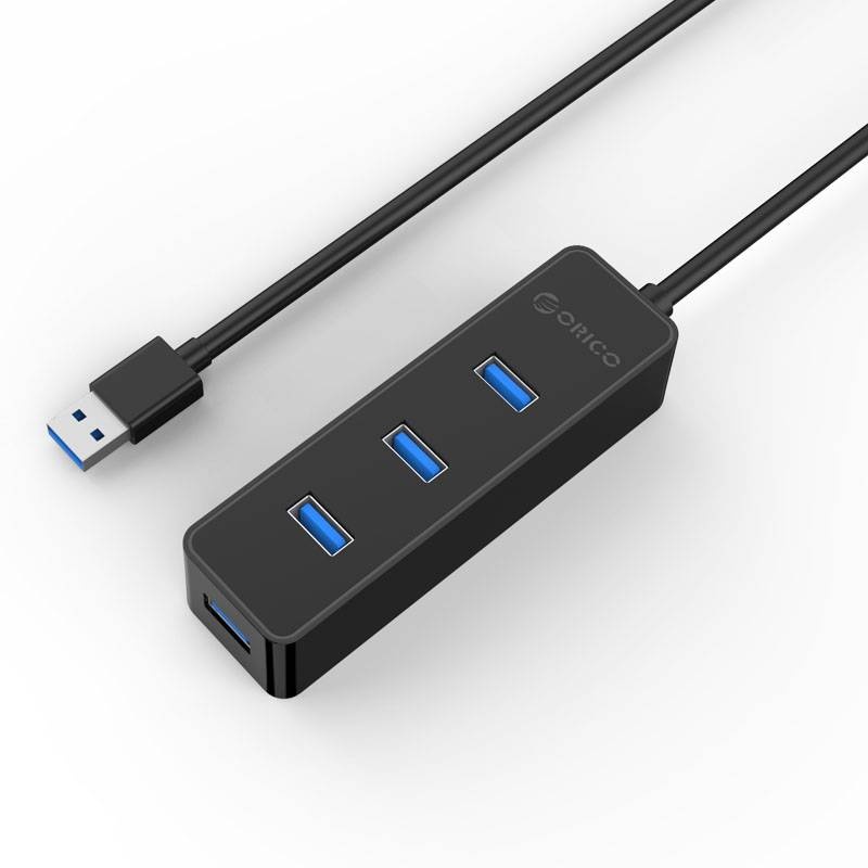 4 Port USB 3.0 Hub with 30cm USB 3.0 data cable