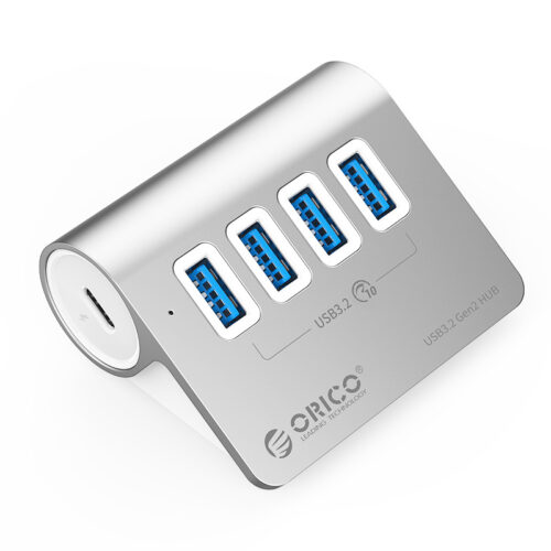 Aluminum 4-Port USB3.2 HUB 10Gbps
