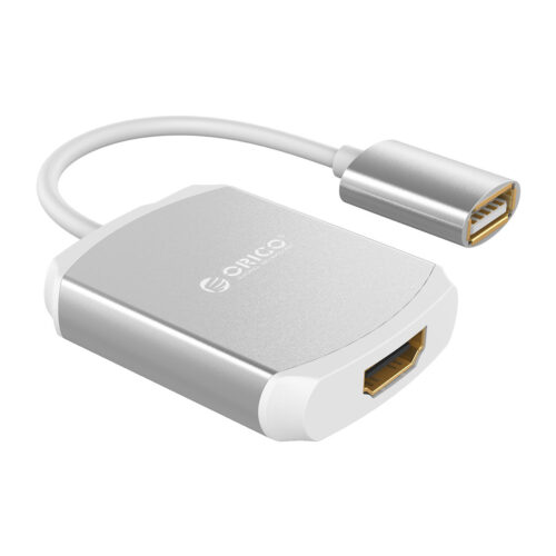 Aluminum HDMI adapter for iPhone and iPad - 1080P @ 60Hz - silver
