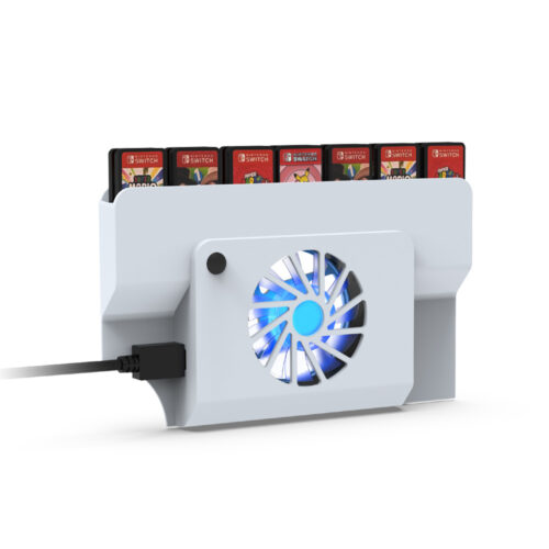Cooling fan for Switch Oled Dock - White