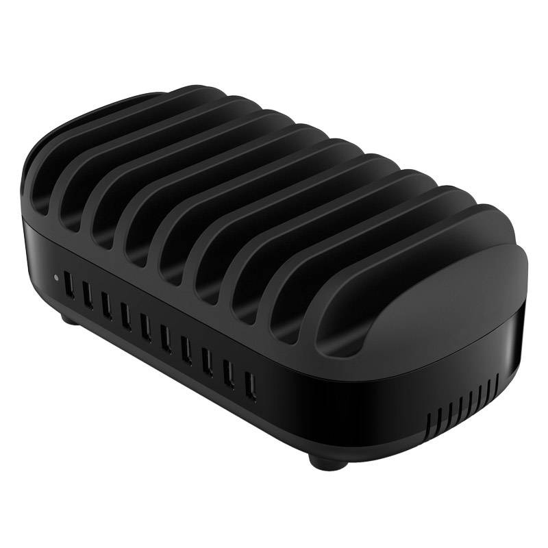 Multi charger docking station for tablets