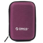 Portable protective cover for a 2.5 inch hard drive - Purple