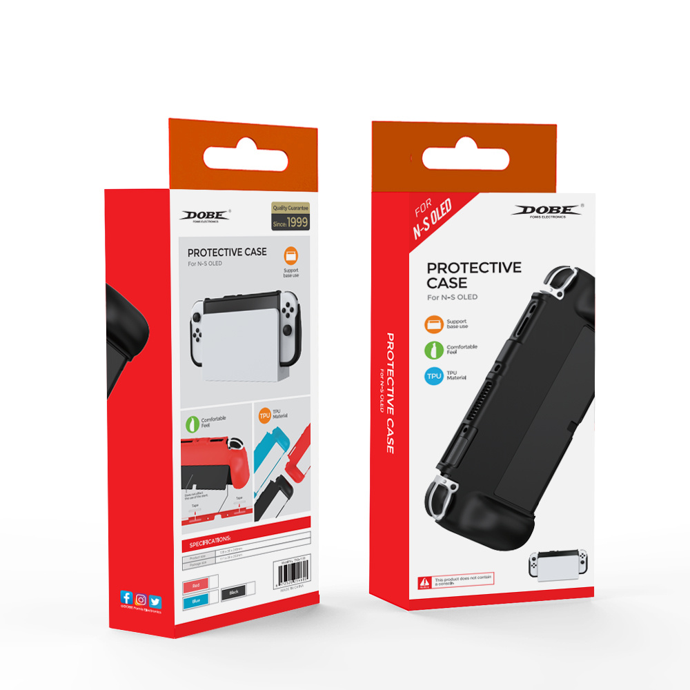 Protective grip for Switch Oled - Black