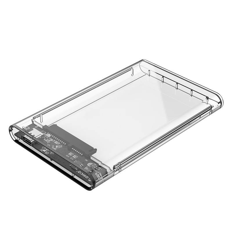 Transparent Hard Disk Enclosure 2.5 inch - Type-C