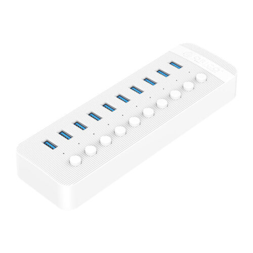 USB 3.0 hub with 10 ports - BC 1.2 - on