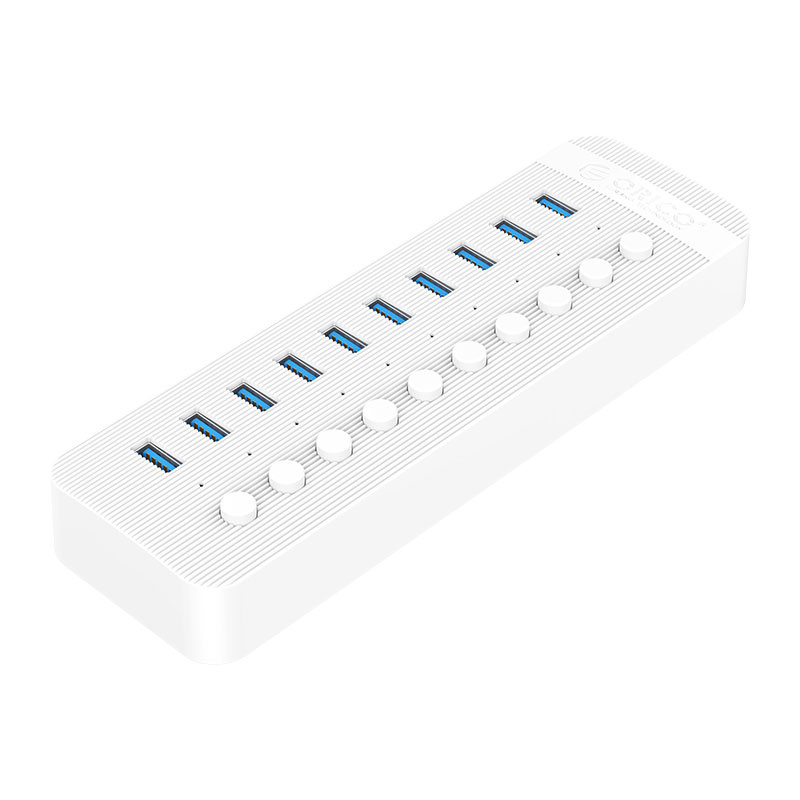 USB 3.0 hub with 10 ports - BC 1.2 - on