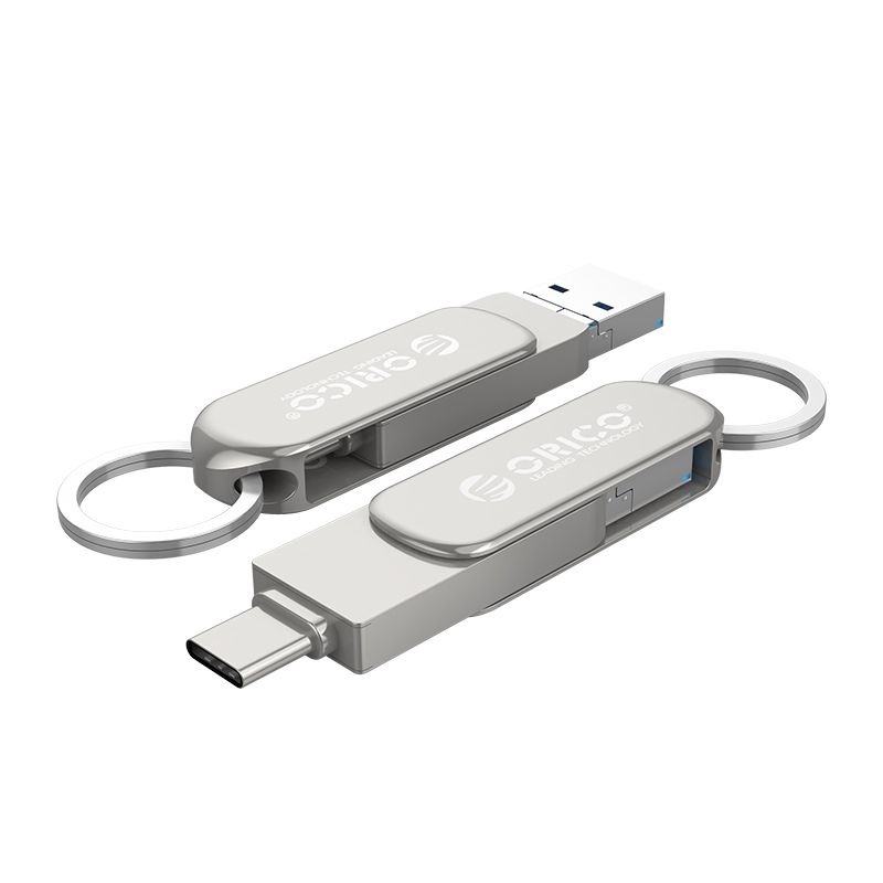 USB flash drive 32GB with USB-C and USB A