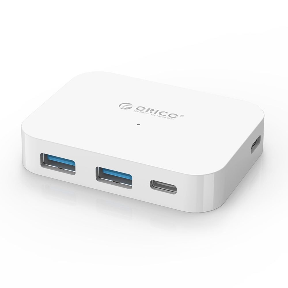 USB3.0 type-C hub to 2 x USB-A and 2x USB-C - White