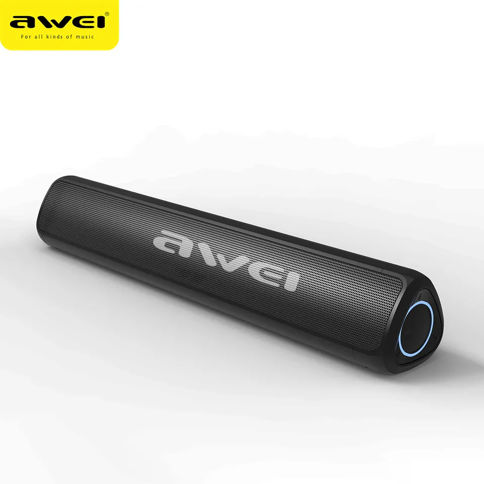 Wireless soundbar speaker