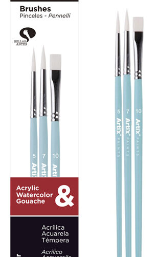 ARTIX PAINTS σετ πινέλων ζωγραφικής PP399-01