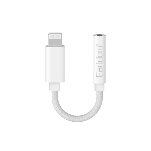 adapter earldom et-ot68 lightning 3.5mm 0.12m