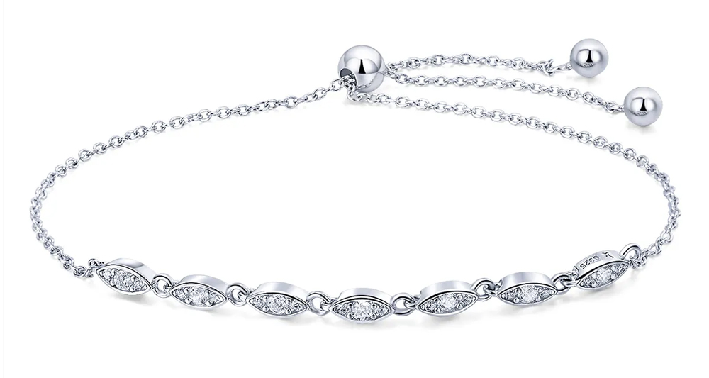 BAMOER βραχιόλι SCB086 με κυβική ζιρκόνια